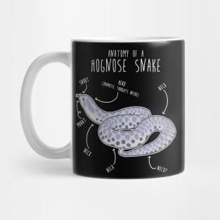 Lavendar Hognose Snake Anatomy Mug